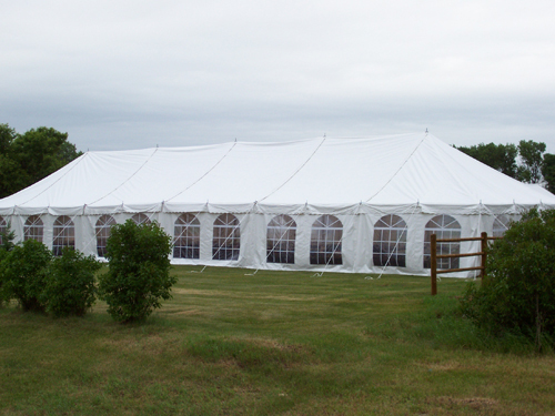Tent and Canopy Rental Department in Tri-County Rental Center, LLC, Crossville, Tennessee